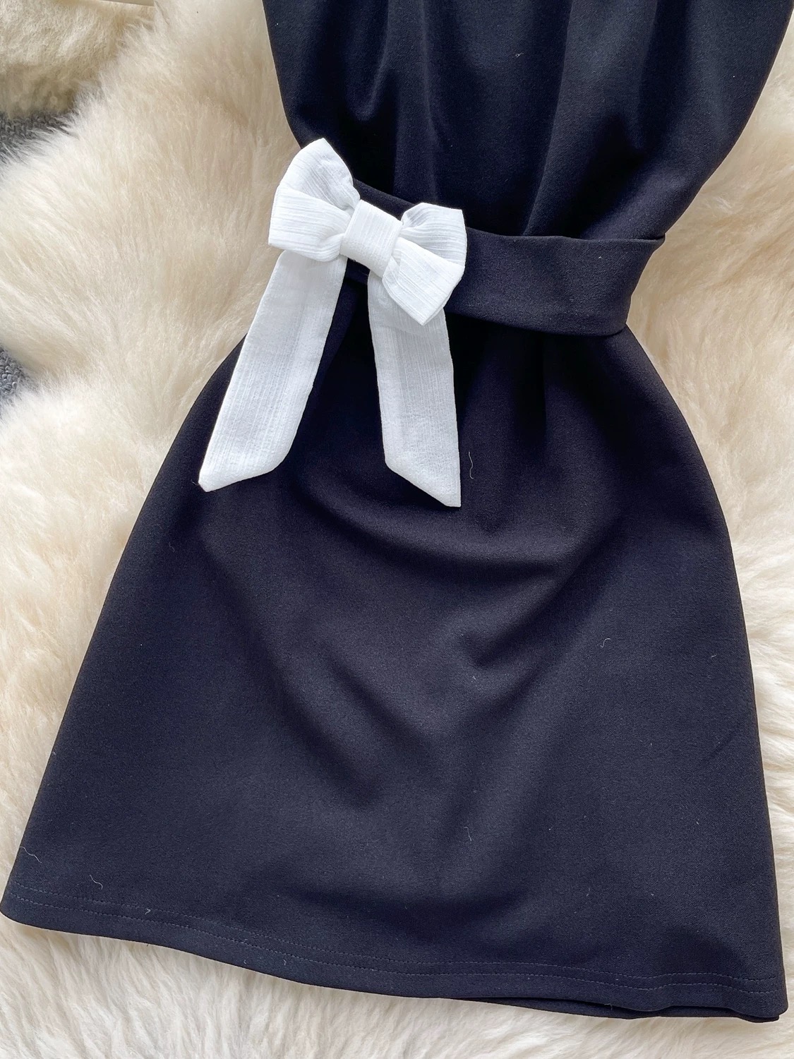 Modern material vacay dress CD833 images